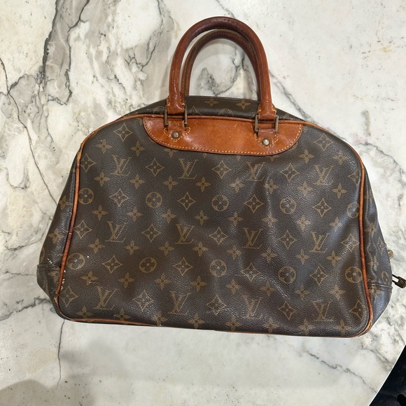 Deauville Louis Vuitton Brown Coated Canvas bag - Picture 6 of 8